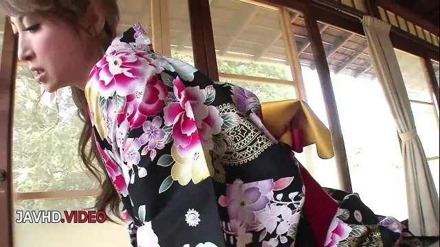 Kinky Japanese girl sucks cock sloppily craving intense passion session