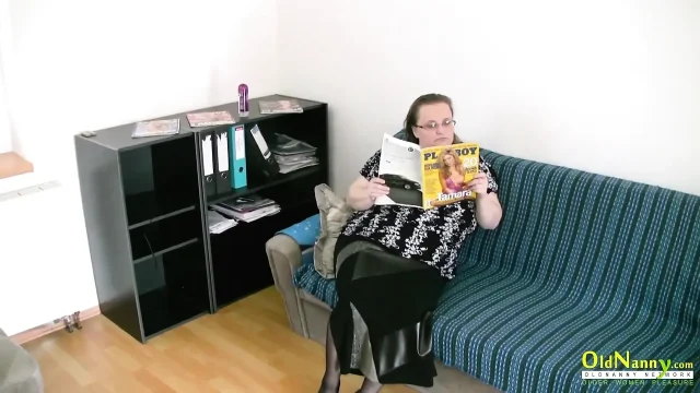 Fat Woman with Strapon