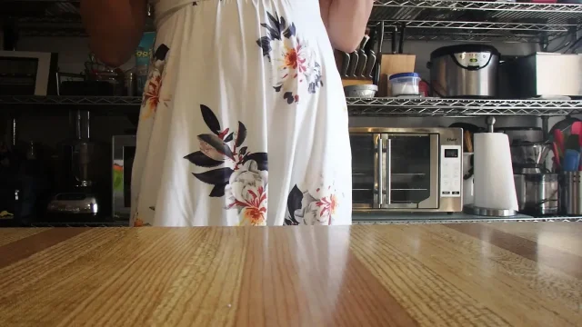 Stripping and masturbating