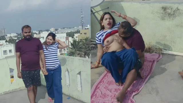 First time i fuck my step sister on the roof over indian step brother and step