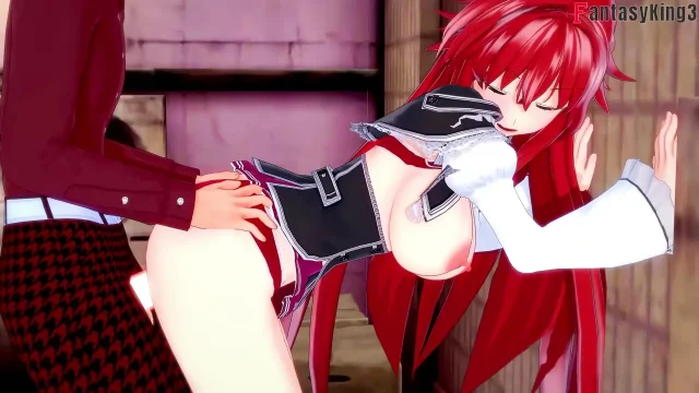 Rias Gremory invites me to have sex after class - DXD NTR Madness