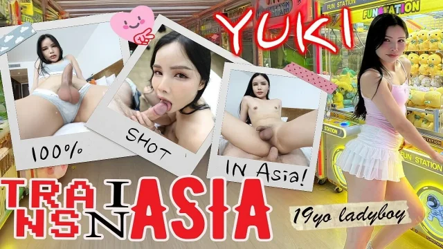 Sporty Petite Ladyboy Is a Born Superstar