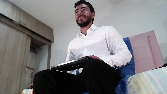 Daddy Masturbates and Cums After Coming Home From the Office