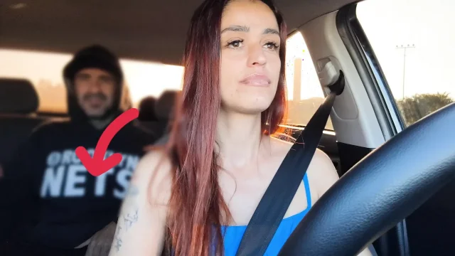 Married Woman Becomes an App Driver and Catches a Passenger Masturbating From Behind