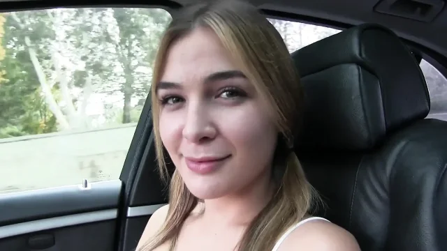 Sloppy pigtail blowjob