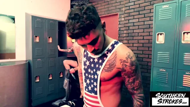 SOUTHERNSTROKES Tattooed Seth Knight Barebacks Declan Moore Juicy Hole