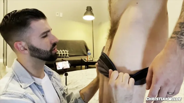 ChristianWilde Nick Charms Eagerly Licks And Worships Every Inch Of Christian Wildes Feet