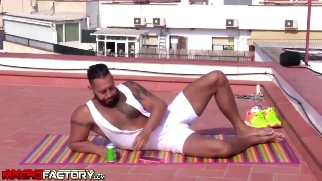 A Greedy Neighbor Seduces Viktor Rom and He Gives Him His Well-deserved Big Cock