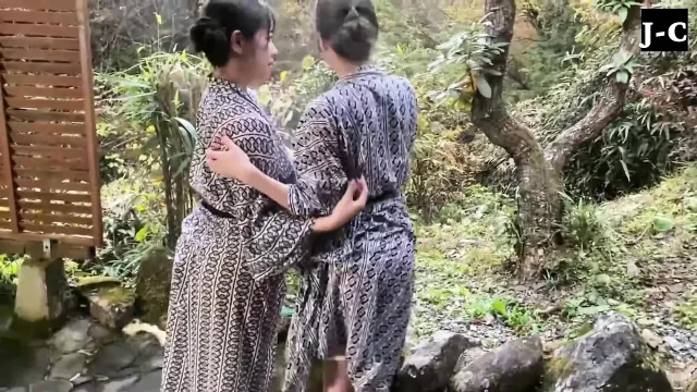 Two Women Share a Daring Date of Wet Kisses and Taboo Desire - C