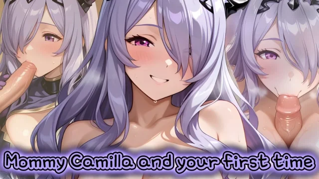 Mommy Camilla gives you the first orgasm with real woman