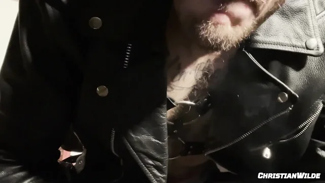 ChristianWilde Christian Wildes Solo Leather Worship And Deep Tease Domination