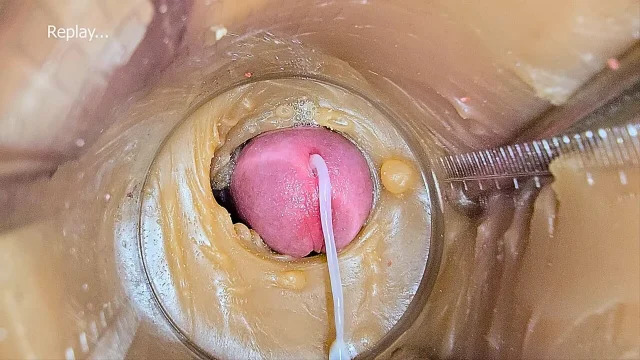 Super cum in vagina Excellent internal camera 4k