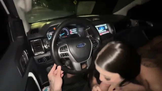 My Friend Takes Me Home I Get Horny and We Fuck in His Car - Annacherry7