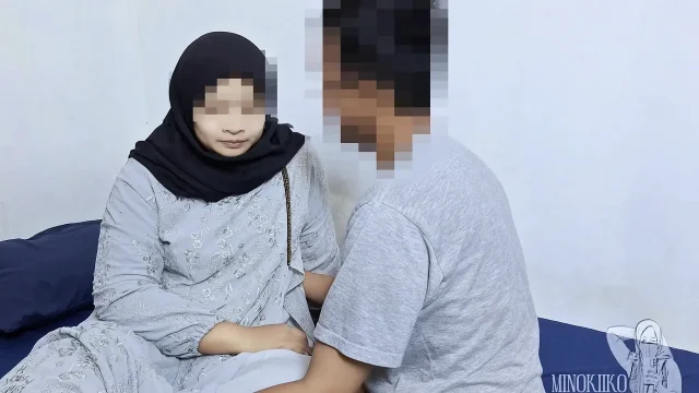 Hijab Sister in Law Got Horny And Surprised By Cum Inside - Minokiiko