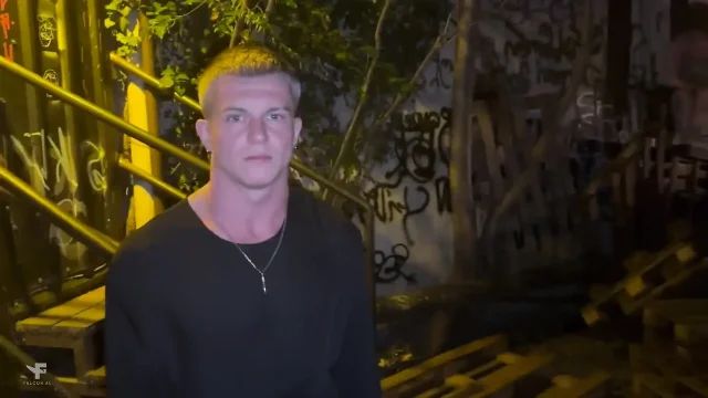The Club Security Guard Helped Me Get in but Had to Give Myself to Him in the Toilet Hard Ass Fucking