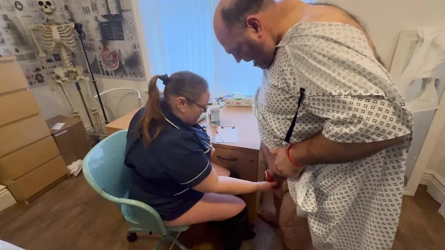 Part 1- Matron Satana & Mr Jones attends clinic for anal issues