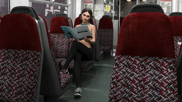 Bare witness the hot Indian desi girl from the train ep 1