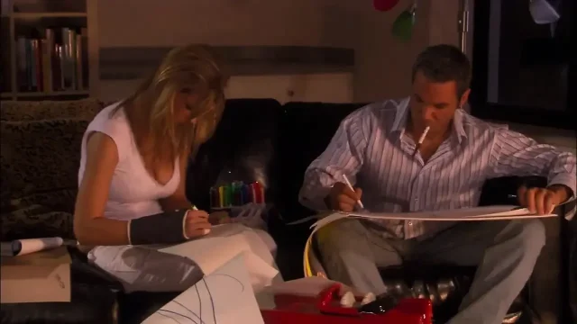 Me and my wife in a long night of pleasure