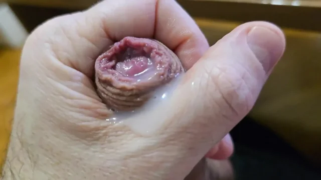 big dick and large ball cum in office