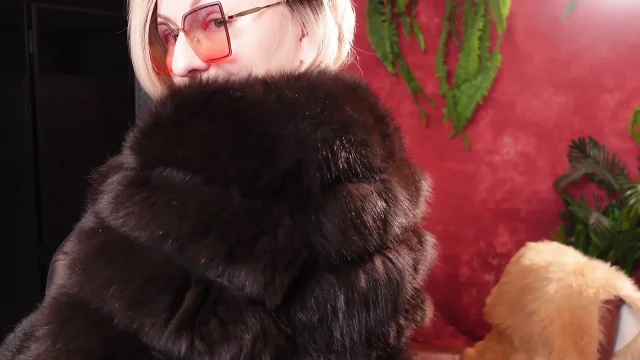 My Hot Fur Coat Collection - Part 1 - Fetish MILF Arya Grander