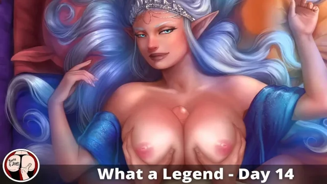 Wal - 14 - Public Deepthroat Skinny Princess with Huge Boobs Gives Boob Job to