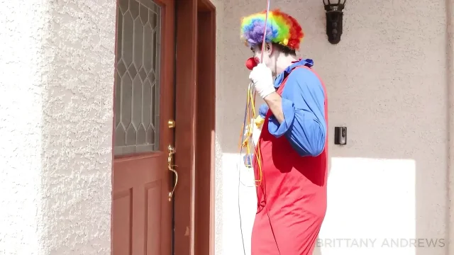 Blonde Brittany Andrews Sucks And Rides Clown Marcus London's Cock