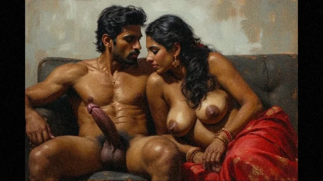 Indian stepmom calls her lesbian friend to have some fun with her stepson and gets her pussy cummed by huge load of her stepson