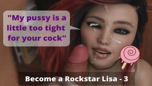 He pulled a massive cock right in front of my eyes Become a Rockstar Lisa- Part 3