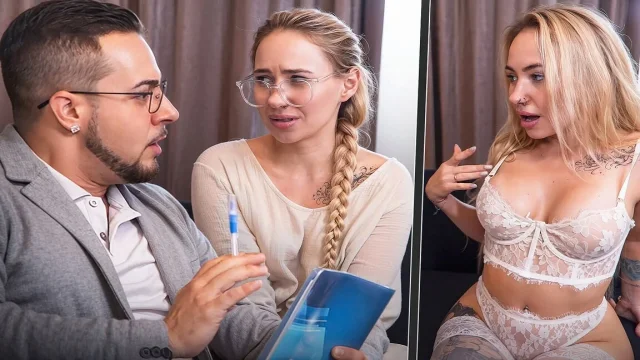 Shy Girl Is Turned Into a Naughty Slut Psychotherapy Gone Well