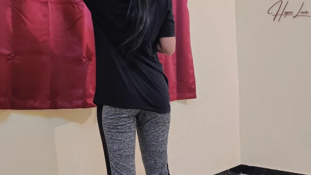 Quickie Sex with My Boyfriend Before Going to the Gym