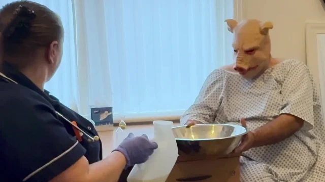 Matron Satana and Patient Piggy