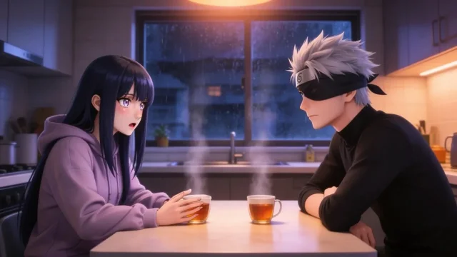 Hinata Hyuga sucking and fucking hard with Naruto Uzumaki in cowgirl doggy style