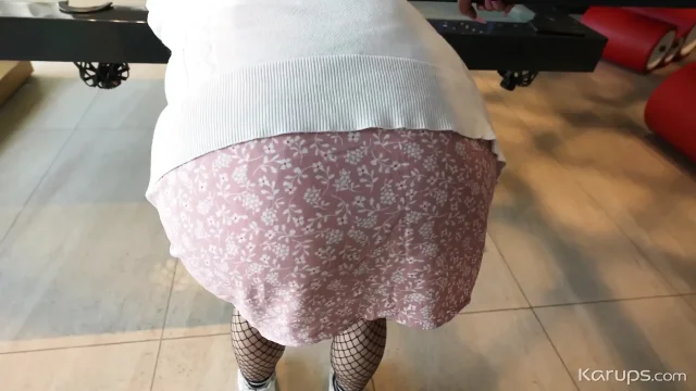 Extra Horny Brunette Gets Caught Watching Porn & Fucks Her Big Dick Neighbor