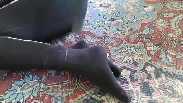 Your Owner - Black Socks Need to Be Cared for Vacuum Cleaner and Refreshment POV