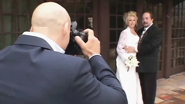 Wedding Bride Photo Shooting Ends in a Wild Fucking