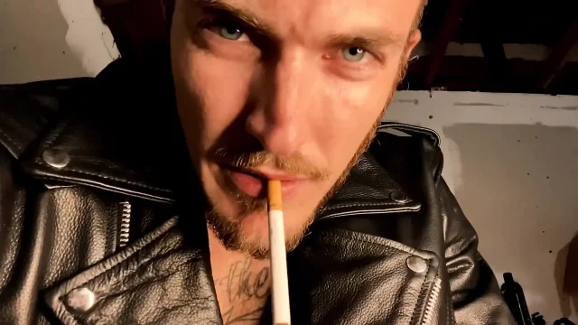 Christian Wilde Smoking and Keeps You in His Garage