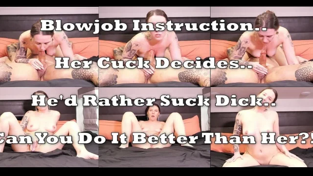 So You Think You Can Suck My Dick Better Than Her