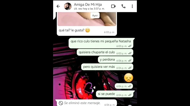 I Had A Hot Whatsapp Chat With My Best Friend's Daddy And We Ended Up Fucking -