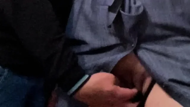 Stranger Fingered Horny Milf Hard Before Work in The Subway