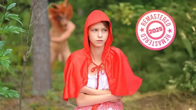 Masked wolf fucks Beata Undine in the woods at SweetheartsClassics
