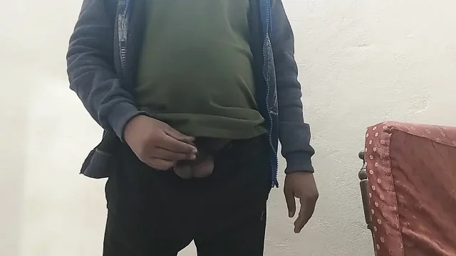Solo boy masturbate MOAN and CUM over himself