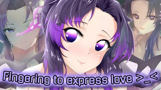Shinobu Kocho expresses her love with her soft fingers Anal JOI