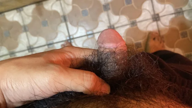 I masturbated in the bathroom it was really good
