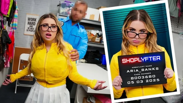 Boob Trapper Aria Banks Mall Disaster