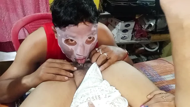 Desi Wife Tina Meet with Her Husband and have Fun