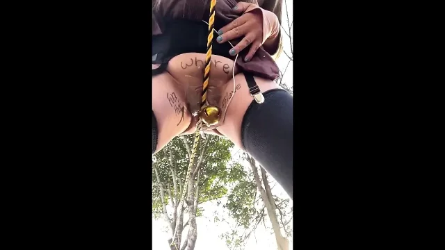 Self-training No86 Tack-omanko Yellow and Black Rope Crossing