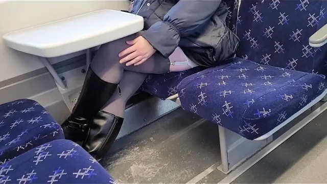 Touching stockings compliation