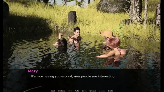 Dusklight manor swimming with sexy girls in bikini ep 11