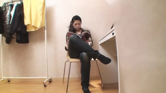 Horny Japanese MILF rides on her lover erect sausage