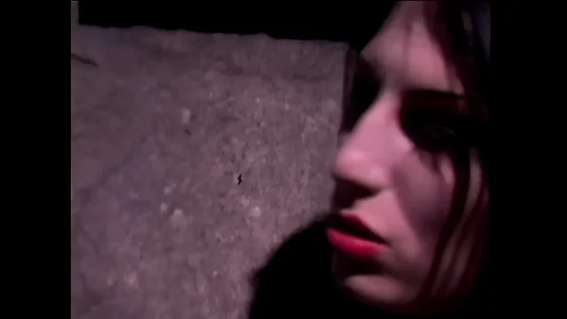 Makayla Cox Intense Night Threesome Fuck in the Cemetery